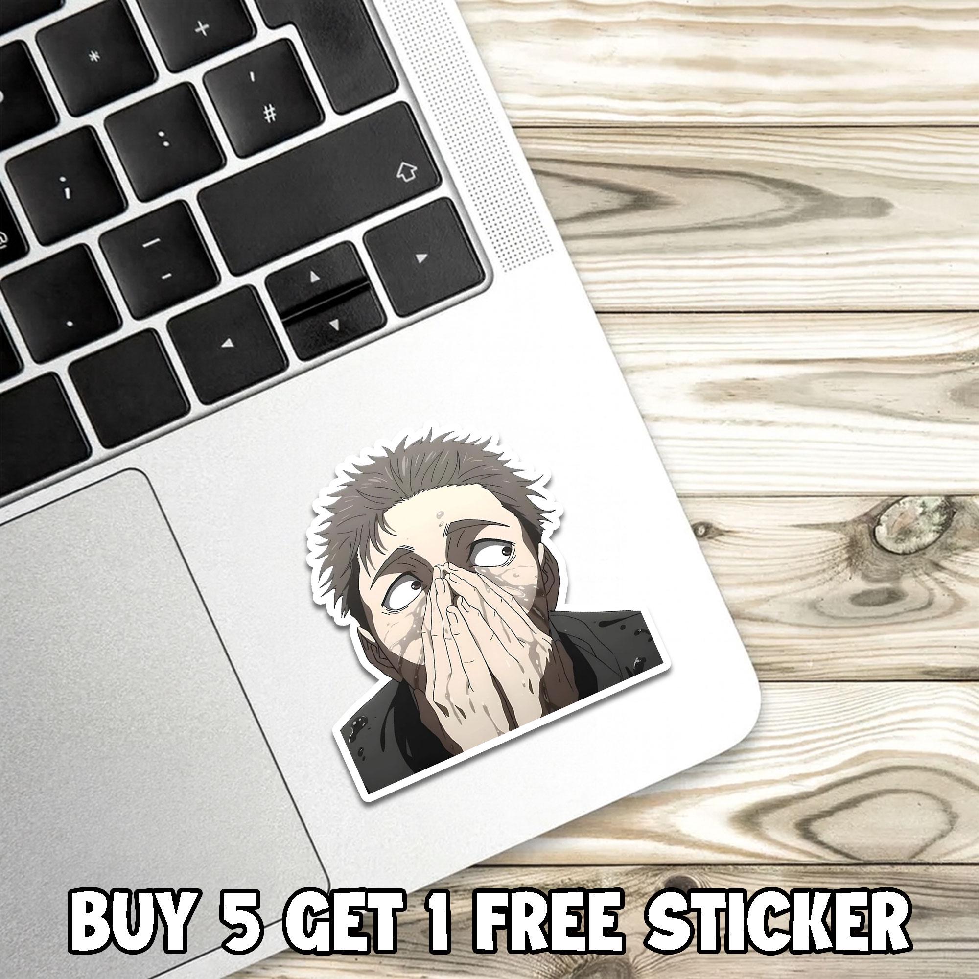I Love Higuruma Sticker, Anime Lovers Gifts, Anime Stickers, Jjkk ...