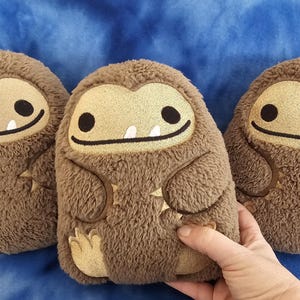 Plysch Bigfoot eller Yeti Buddy