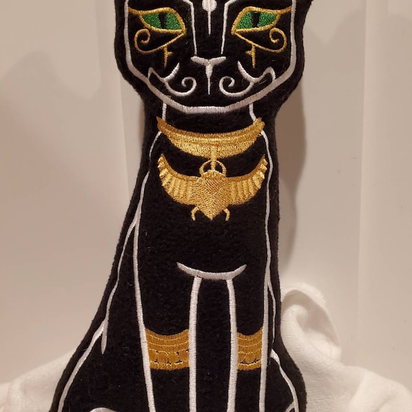 Bastet Egyptian Cat Goddess Cuddle Pillow