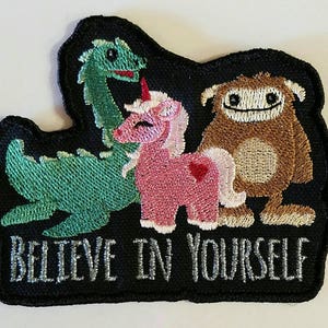 Parche bordado Believe Mythical Creatures