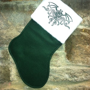 Cthulhu Crest Christmas Stocking image 3