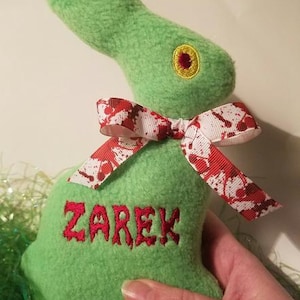 Zombie Easter Bunny Stuffie