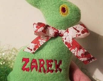 Zombie Easter Bunny Stuffie