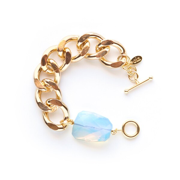 Presh Bracelet - gold/opalite