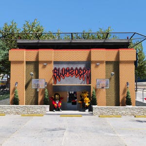 FiveM Slumzdept MLO + Free Trap House: Optimized Roleplay Map