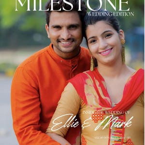 Wedding Day Magazine Template