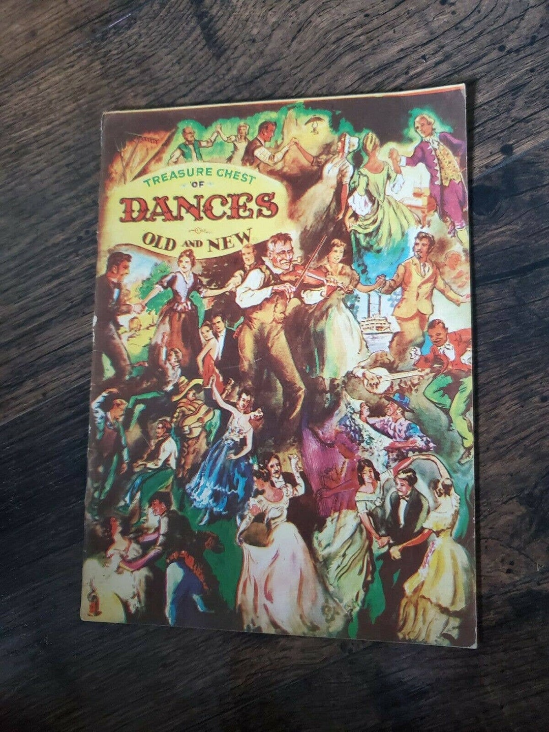 Vintage 1937 Treasure Chest of Dances Old and New Etsy