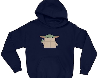 Baby Yoda Youth Hoodie