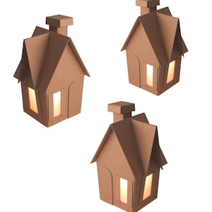 DIY Kit-Iddie Biddie Chipboard Gingerbread Houses (3)