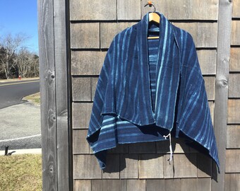 Indigo West African Wrap