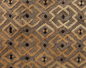 Vintage African Kuba Cloth Textile