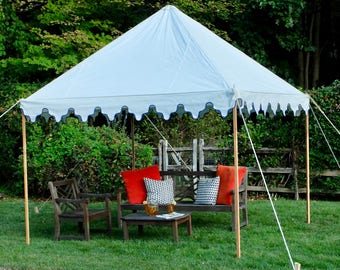 Canvas Pool Pavilion Tent- PICK UP ONLY New York