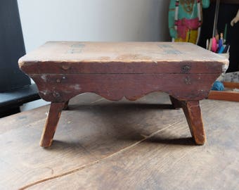 Antique Wooden Stool