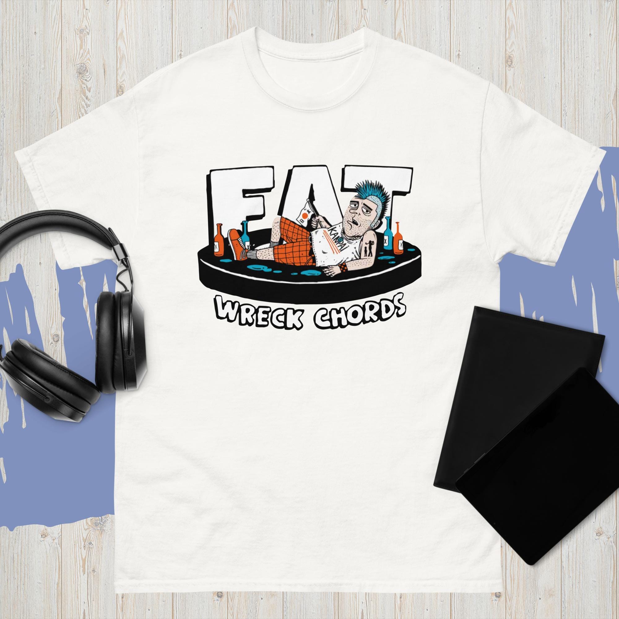 ファット・レック・コード 新作 白黒Tシャツ USAサイズ S～XXXL - Etsy