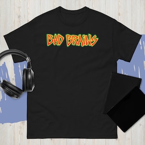 New Bad Brains 4 Black T Shirt Usa Size