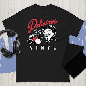 80s〜 Delicious Vinyl vintage sweat BLACK 80s〜 Delicious Vinyl vintage sweat BLACK - メルカリ