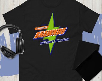 Camiseta Brawndo el Mutilador Idiocracia para hombre y para mujer. Camiseta "Tienes que beber".
