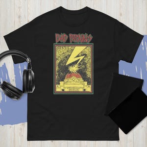 New Bad Brains Capitol Music Band Logo White Black T-Shirt Usa Size S-3XL