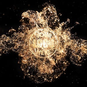 Custom Luxurious Golden Particles Logo Animation | Dynamic Video Intro & Brand Reveal | Animated Golden Particles Logo