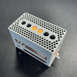 Functional 6-Cylinder Engine With Moving Pistons And Crank Model Kit- 3D printed