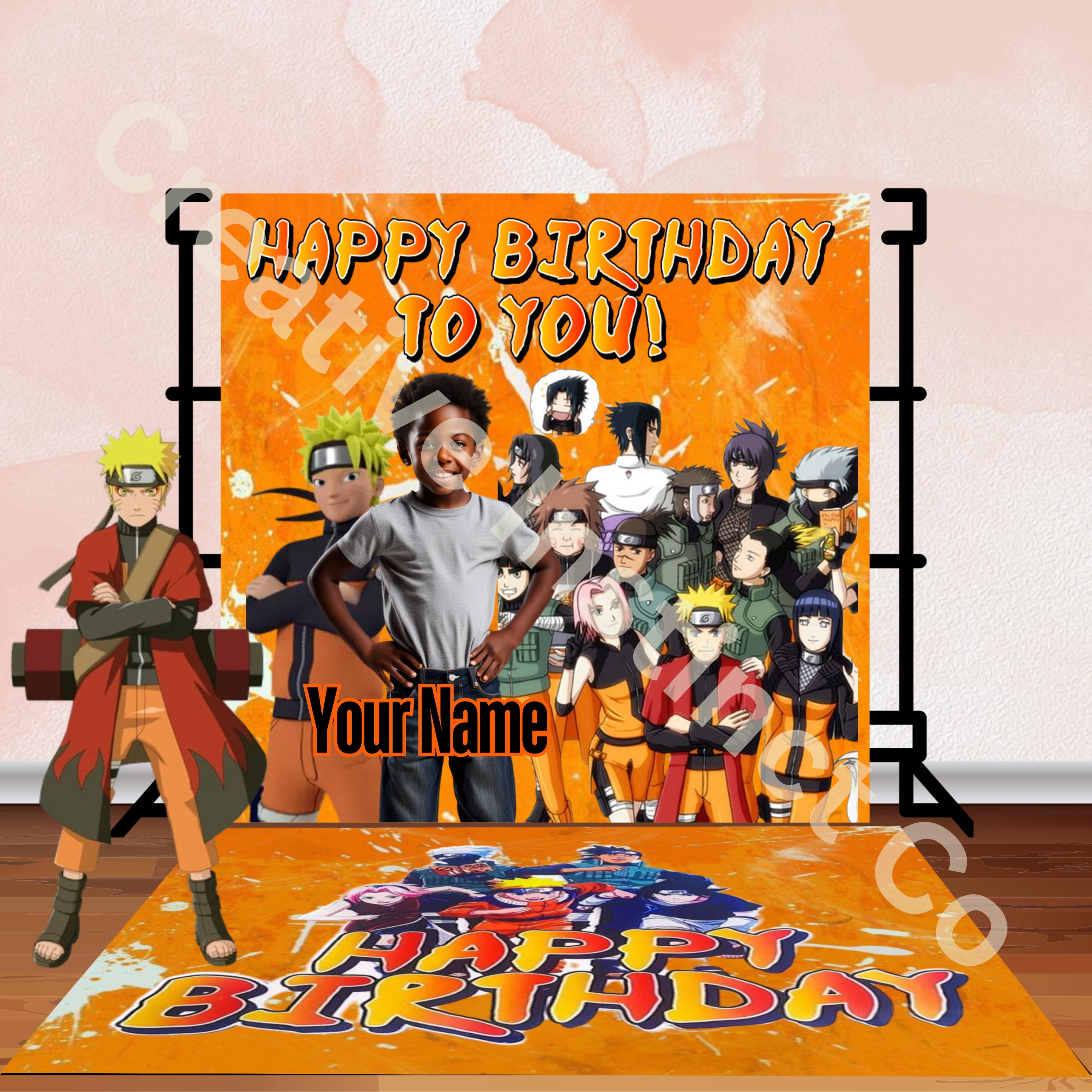 Naruto Party Templates
