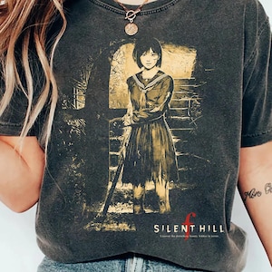 Silent Hill f T-Shirt: Distressed 90s Graphic Tee, Horror Game Shirt