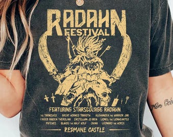 Comfort Colors® Elden Ring Radahn-festivalshirt, Bella Canvas-uniseks