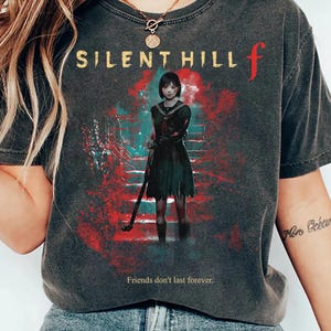 Silent Hill f T-Shirt: Retro Horror Video Game Tee