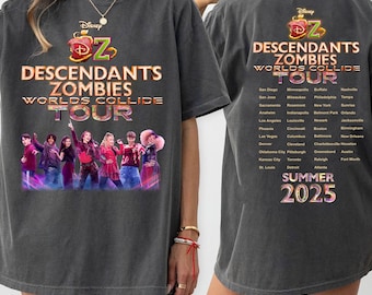 Descendants Zombies Worlds Collide Tour T-Shirt: Matching Team Outfit