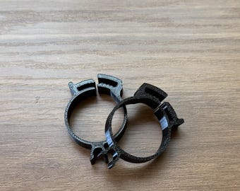 Cable Clips Set of 12, 3D Printed Cord Organizer for Desk, Adhesive Wire Holder, Cable Management Clips, PETG Cord Keeper, Home Office