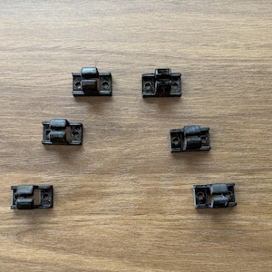 Screw-In Cable Management Clips (Set of 10) | 3D Printed Wire Holder for Desks, Walls, Workshops | Permanent Cord Organizer