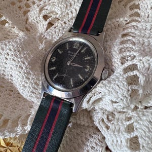 Rare Black Dial Bulova Surf King 1963 • Triple Signed 17J Manual Wind • Vintage Men’s Waterproof Watch