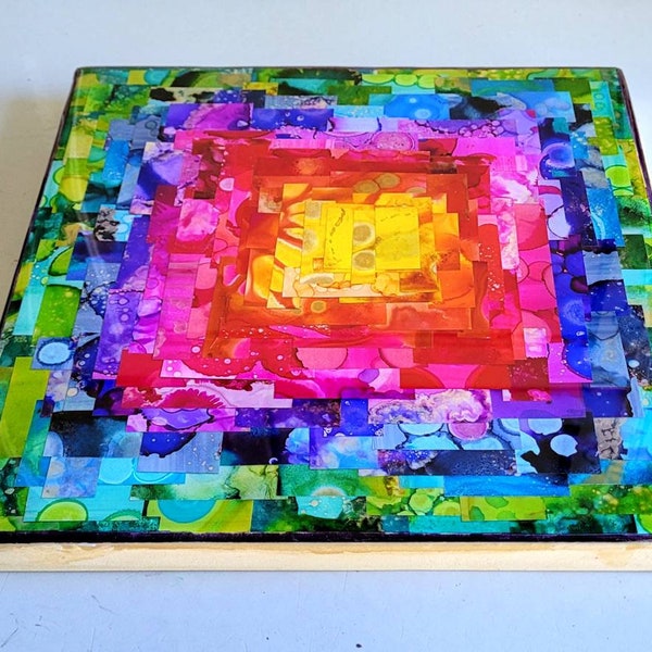 Resin Abstract Art Etsy
