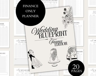 Wedding Planner Book, Financial Planner, Wedding Expense Tracker, Wedding Details, Digital Wedding Planner, Wedding Budget Spreadsheet