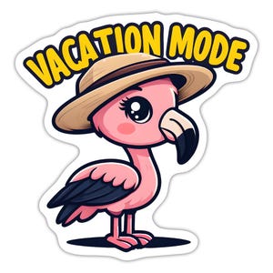 Flamingo Sticker