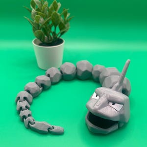 3D Printed Onix Flexi Toy