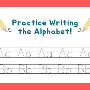 Alphabet Worksheet