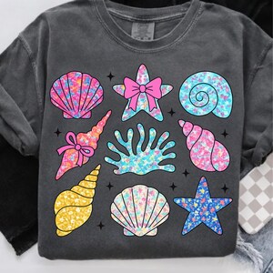 Wildflower Seashell Clam Summer Png, Summer Vibes Png, Floral Summer Png, Summer Beach Png, Summer Vacation Png, Wildflower Summer Design