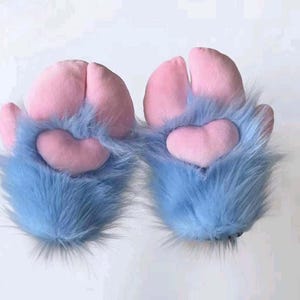 Anime Furry Hand Hooves Paws, Cosplay Sheep Hooves Paws, Fursuit Hooves Paws For Halloween Costume Party