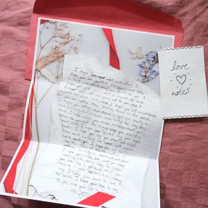 Love Letter Microzine & Fold-Out Single Page Collage Zine