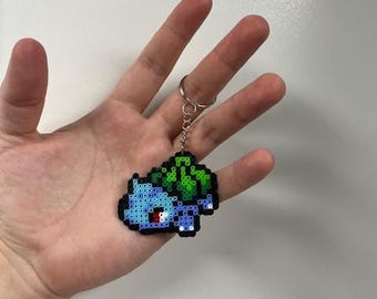 Bulbasaur Pixel Handmade Keychain