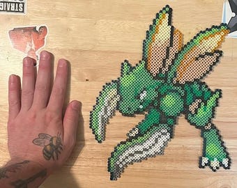 Scyther Pixel handgefertigte Perler