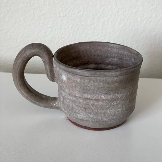 Rustic Mug, 10oz, Handmade Pottery, Stoneware Cup, Coffee, Tea, Cocoa - Etsy