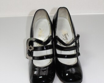 black mary janes size 7