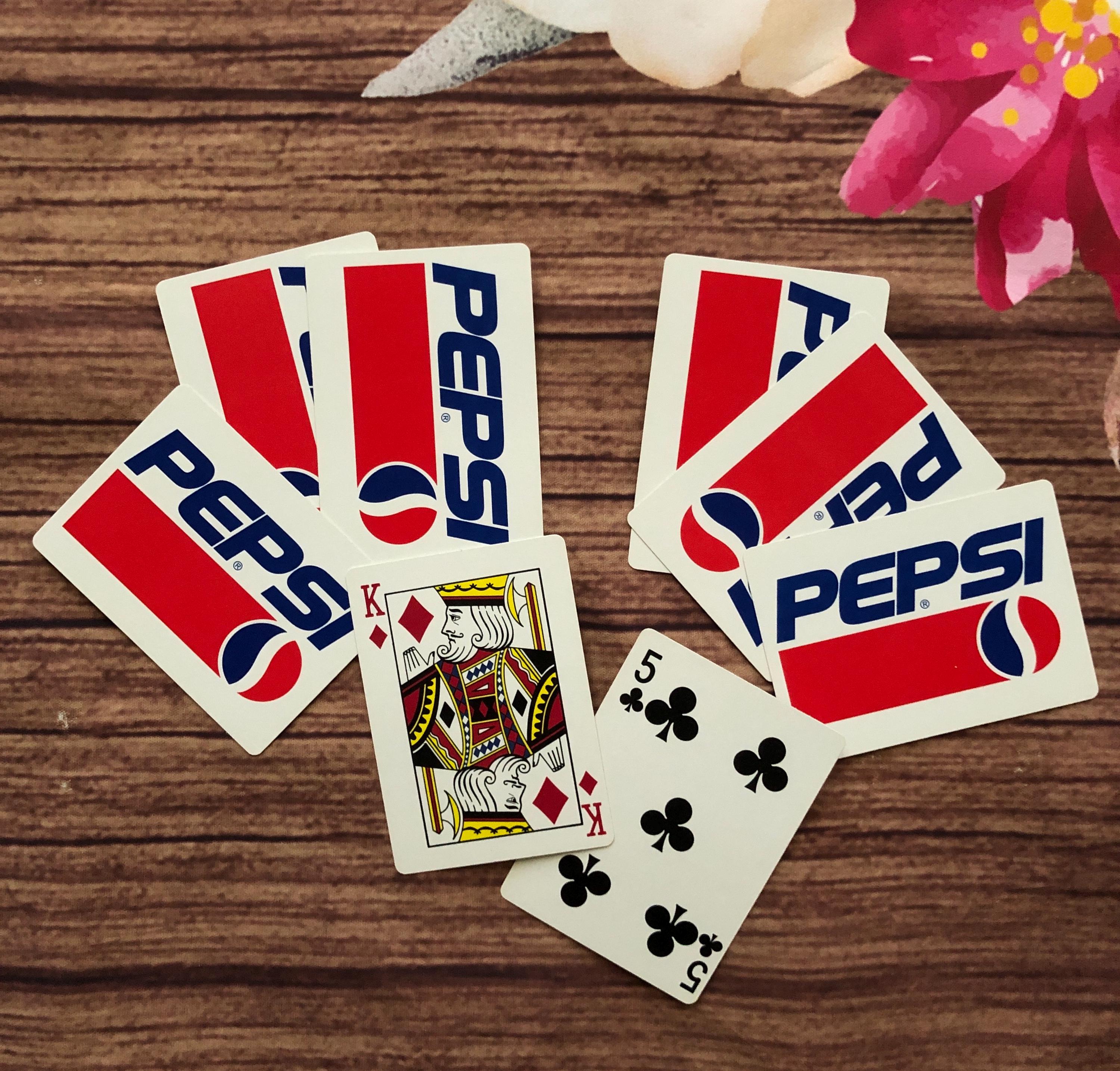Pepsi Playing Cards - Etsy