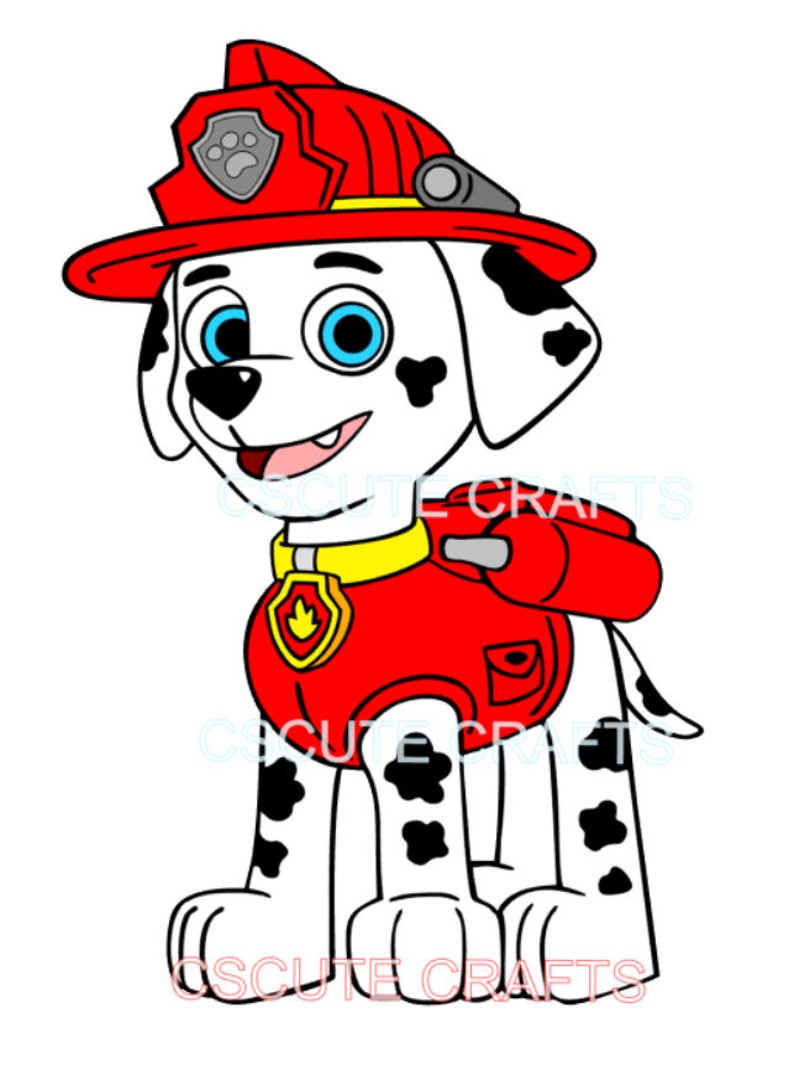 Download Marshall Paw Patrol SVG download Paw Patrol SVG cutting ...