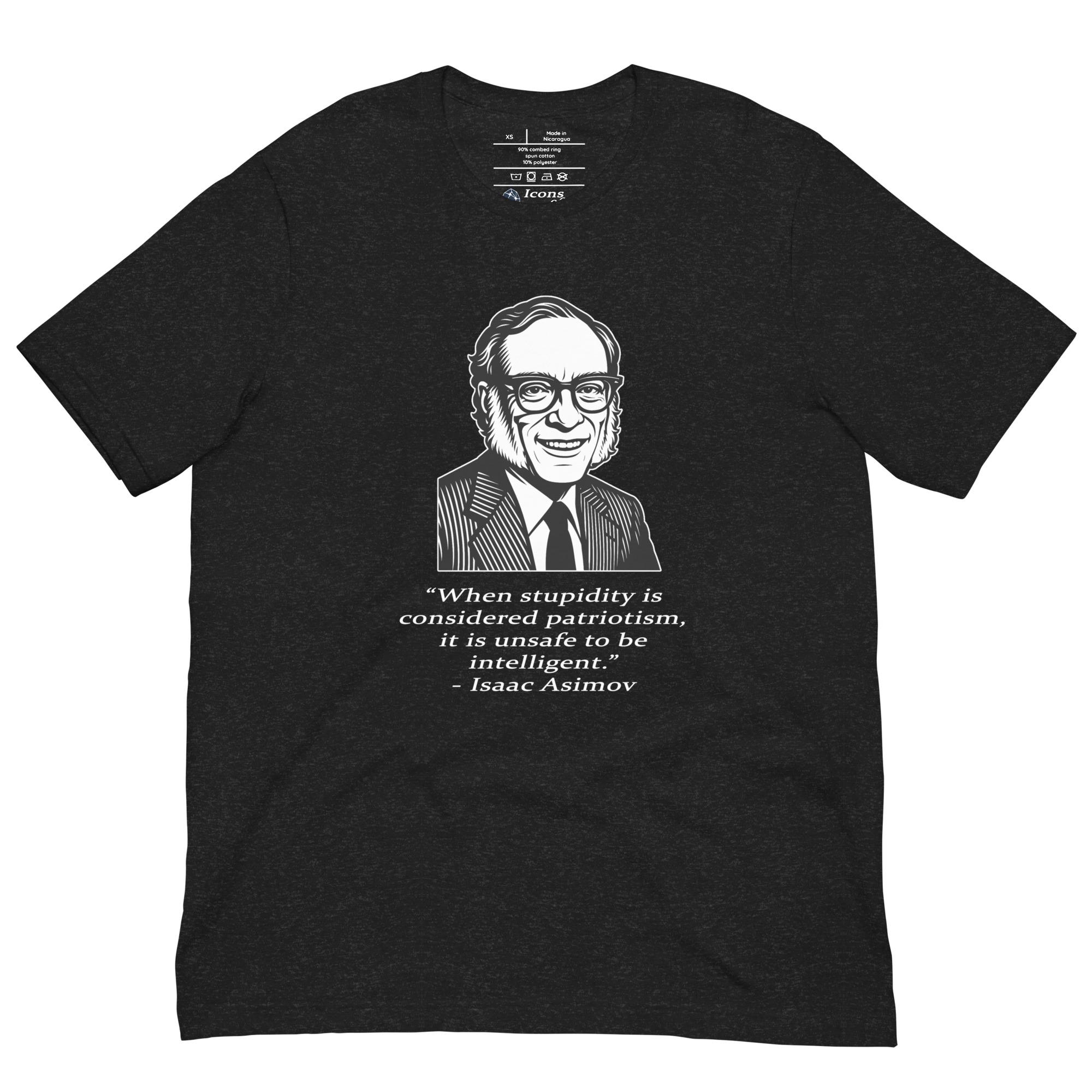 T-shirt Homme Isaac Asimov - 100% Coton, Plusieurs Tailles, Neuf Sans étiquette