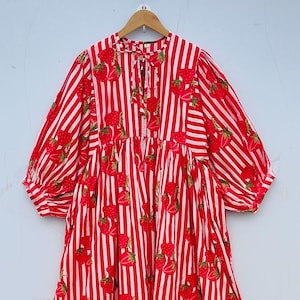 Strawberry Fruits Gift Prints women Tops, mini, midi dress