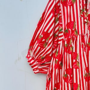Strawberry Fruits Gift Prints women Tops, mini, midi dress