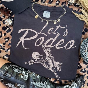 Let’s Rodeo PNG | Cowboy PNG | Cowboy Graphics | Western Graphics | Bucking Horses PNG | Western Png